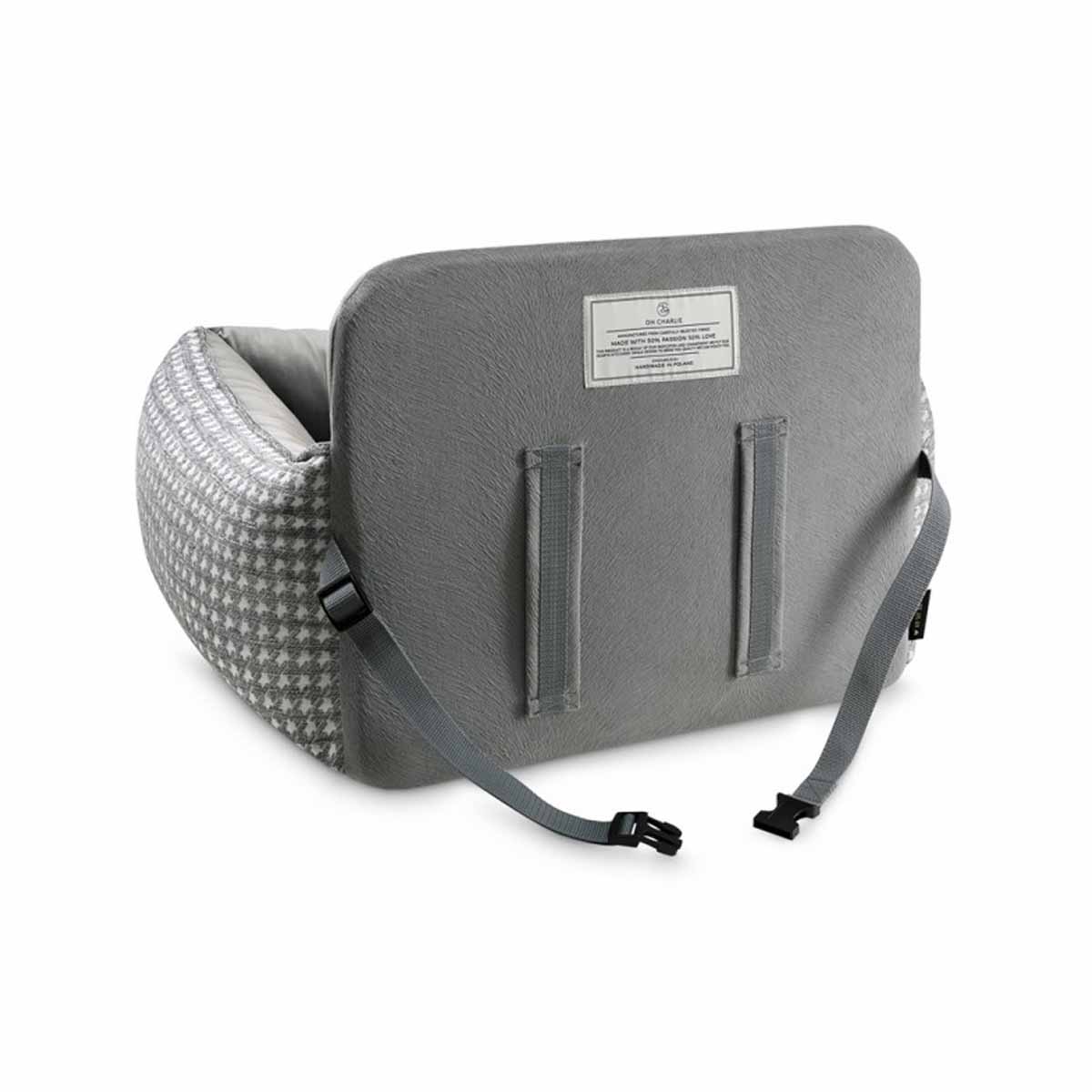 Oh-charlie-glamour-siva-grey--košarica-za-voznjo-kuzka-ljubljencka-v-avtomobilu-avtu2